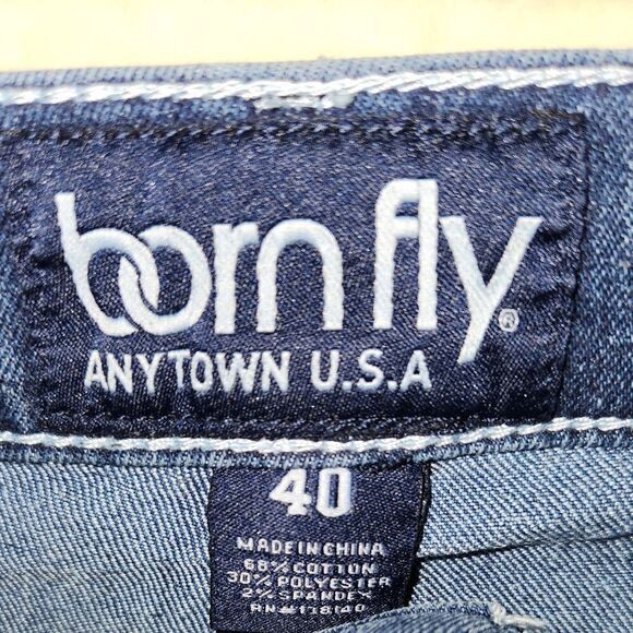‎Born Fly Jeans size 40x34 - Picture 3 of 5